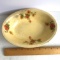 Vintage Oval Floral Serving Bowl