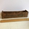 Vintage Wooden “Shefford” Cheese Advertisement Crate