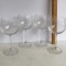 Set of 4 Italian “Bormioli Rocco” Wine Goblets