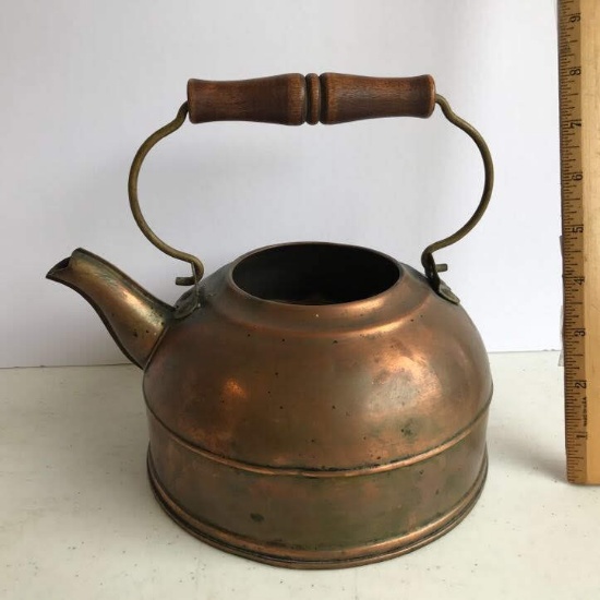 Vintage Copper Teapot