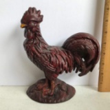 Cast Iron Rooster Door Stop