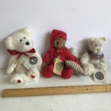 Lot of 3 Boyd’s Bears & Cat