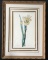 Beautiful Framed & Matted Iris Print in Ornate Gilt Frame