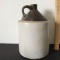 Large Vintage Whiskey Pottery Jug