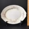 Homer Laughlin Oval Floral Platter Eggshell Georgian