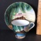 Hand Painted “Hawaii” Souvenir Demitasse Cup & Saucer