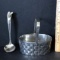 Silver Plated Basket with Honey Spoon