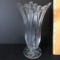 Oneida 24% Lead Crystal Vase with Ruffled Edge