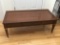 Mid-Century Modern Single Drawer Coffee Table on Casters