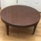 Mid-Century Round Coffee Table on Casters by Mersman