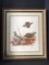 1977 Framed & Matted “Bob White Quail” Hand Signed Gene Gray & Numbered Limited Edition Print