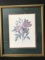 Framed & Matted Floral Print