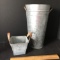 Pair of Galvanized Buckets