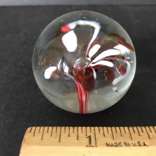 Small Art Glass Paperweight