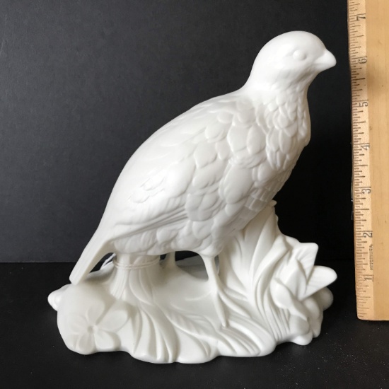 Porcelain Quail Figurine