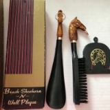 Vintage Shoehorn Set in Box