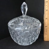 Crystal Lidded Dish