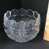 Nice Crystal Bowl with Tall Sides
