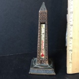 Vintage Washington Monument Souvenir Thermometer