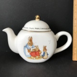 1997 Beatrix Potter Teleflora Teapot