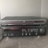 Yamaha Stereo Receiver RX-360 & Toshiba DVD Video Player SD-1800