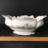 Vintage China Floral Serving Bowl