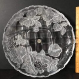 SOGA Japan Divided Floral Platter
