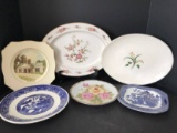 Lot of Vintage Platters & Plates