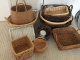 Large Lot of Misc Baskets