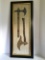 Tall Framed Print of Hatchets