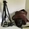Pentax Zoom 90-WR Camera with Case & Tripod
