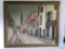 Large Vintage Framed Print Signed Maurice, Utrillo, V.