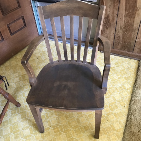 Wooden Vintage Arm Chair