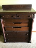 Vintage 2 Over 5 Chest of Drawers