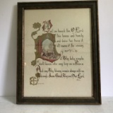 Framed Christian Blessed Print