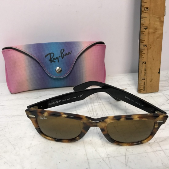 Pair of Ray-Ban Wayfarer Sunglasses with Case