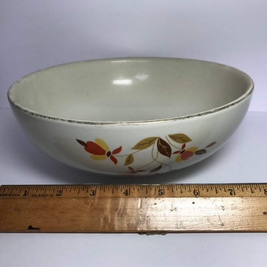 Jewel Tea Autumn Leaf Hall’s Superior Round Serving Bowl