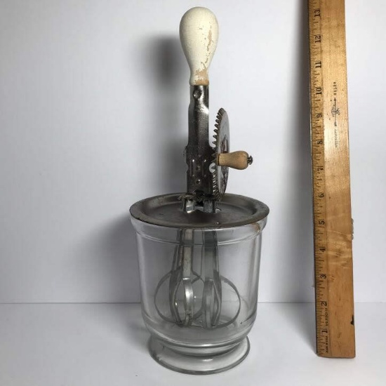 Vintage Hand Mixer with Bowl