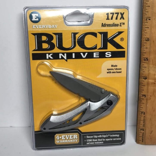 Everyday 177X Adrenaline-X Buck Knives - New in Package