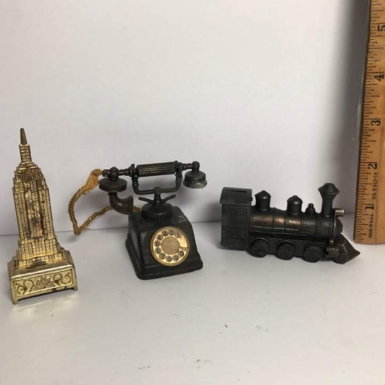 Lot of 3 Miniatures by American Greetings- 2 Pencil Sharpeners