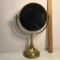 Vintage Brass Weighted Double Sided Vanity Mirror