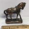 Small Copper Horse Figurine