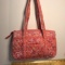 Pink Floral Vera Bradley Quilted Purse