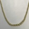 Vintage Faux Pearl Necklace with 10K Gold Clasp