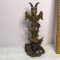 Native American Indian Totem Pole Figurine