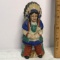 Vintage Porcelain Native American Indian Figurine - Made in Japan