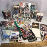 Large Lot of Misc Baseball, Football, Basketball & Misc Sport Collector’s Cards