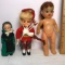 Lot of 3 Vintage Dolls