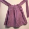 Adorable Purple with Stars Child’s Apron with Front Pockets