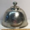 Vintage Silver Plated Etched Dome